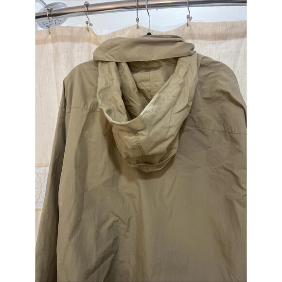 Chaps Ralph Lauren Men's Beige Windbreaker Jacket Large, Size XL - Picture 9 of 9